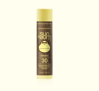Sun Bum Banana Original SPF 30 Sunscreen Lip Balm