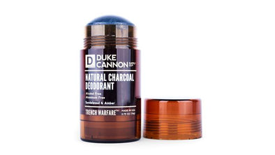 Duke Cannon Trench Warfare Sandalwood & Amber Natural Charcoal Deodorant