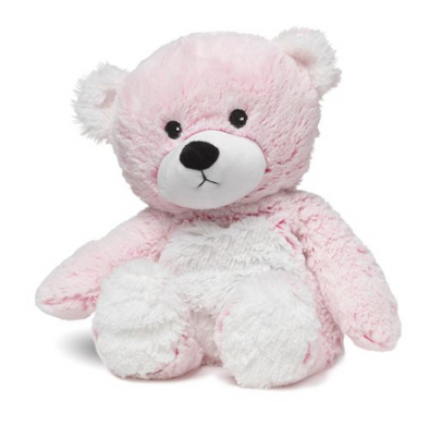 Pink 13" Marshmallow Bear Warmie