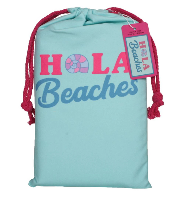 Hola Beaches Quick Dry Beach Towel