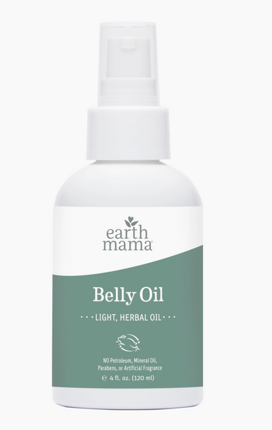 Earth Mama 4oz Belly Oil