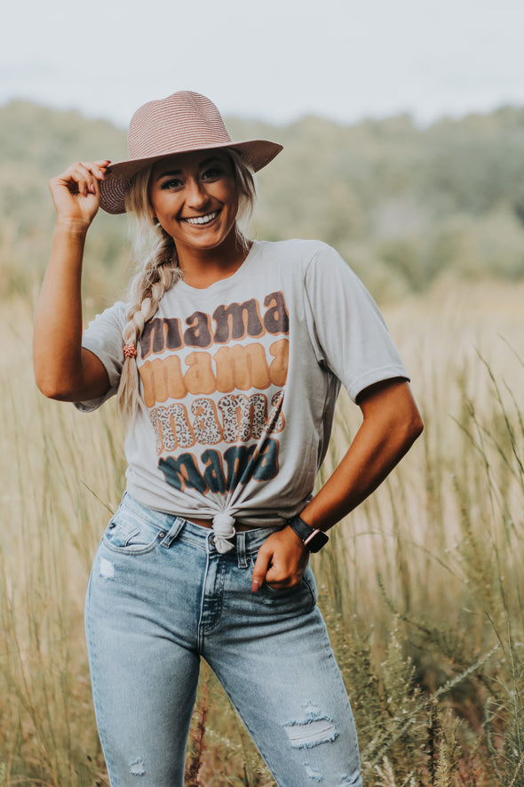 Light Sand Mama Graphic Tee