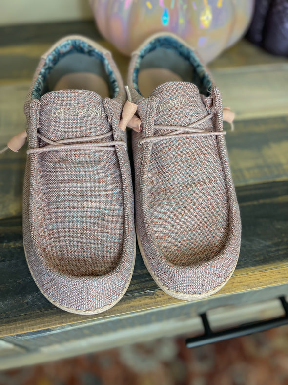The Anika Slip On in Pink