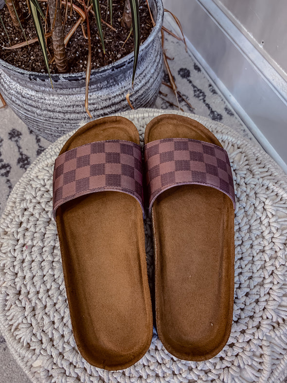 The Molly Sandal in Brown