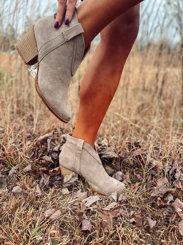 The Abby Boot in Grey