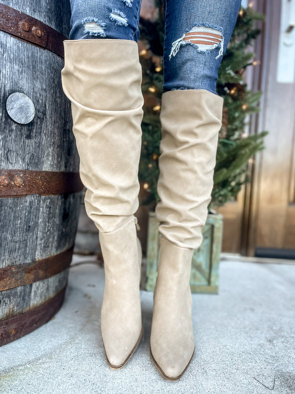 The Dolce Boot in Taupe