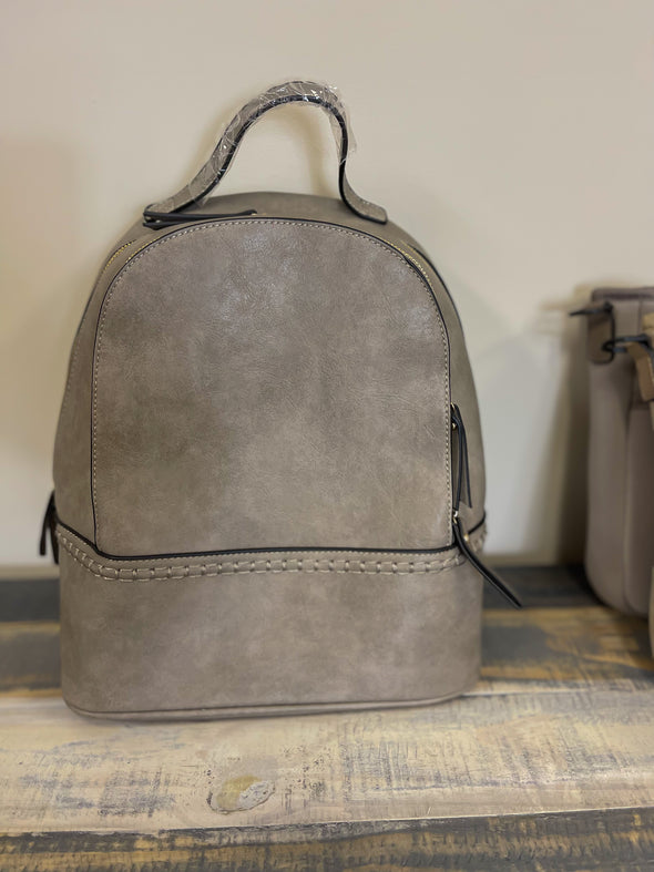 The Marty Backpack In Grey