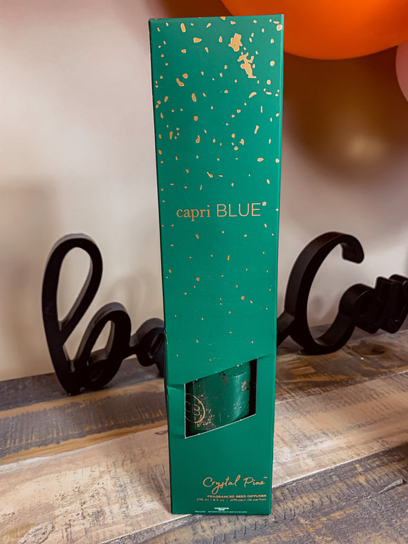 Capri Blue Crystal Pine Glimmer Reed Diffuser