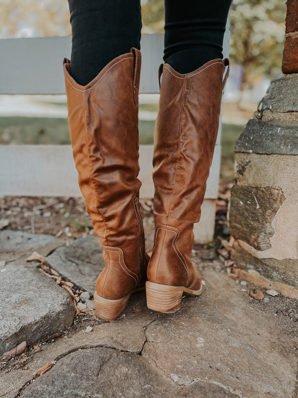 The Charlee Boot in Brown
