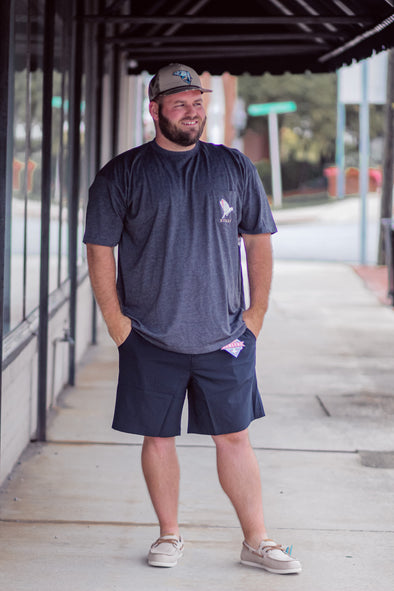 Burlebo Heather Black Dove Hunt Short Sleeve Tee