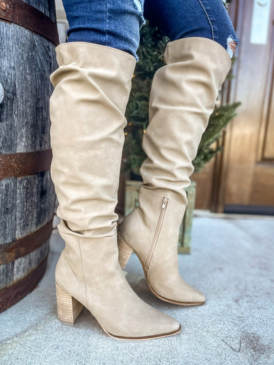 The Dolce Boot in Taupe