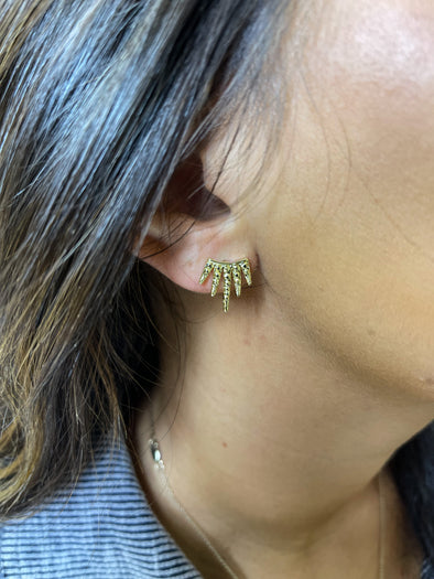 Sheila Fajl Sally Stud Earrings In Gold