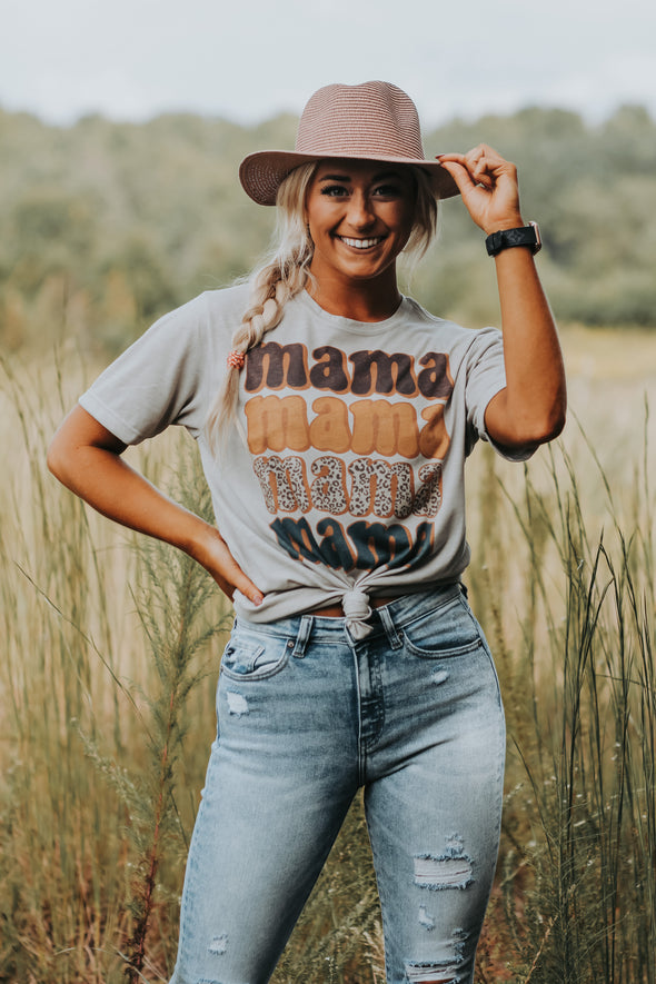 Light Sand Mama Graphic Tee