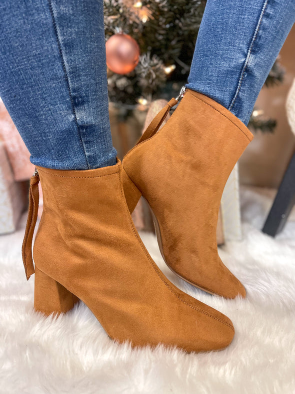 The Lilly Boot in Tan
