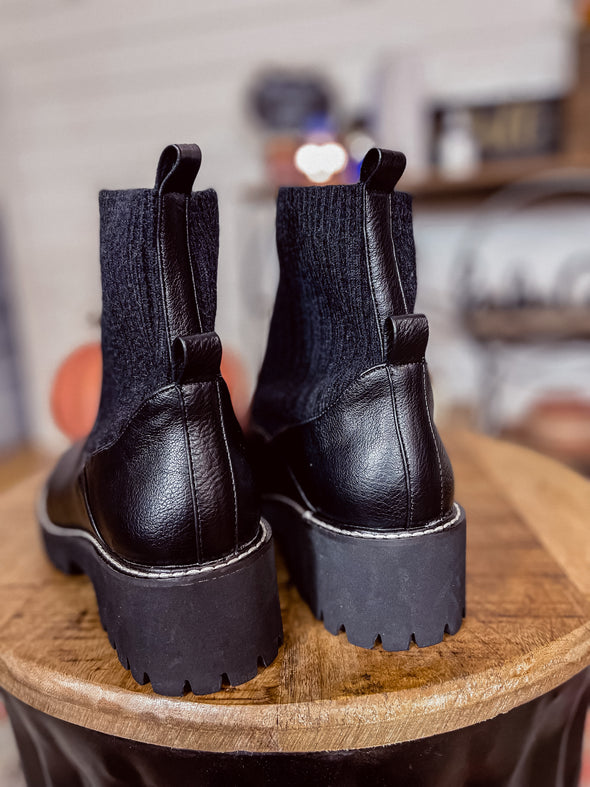 Matisse Joyce Black Chunky Boot