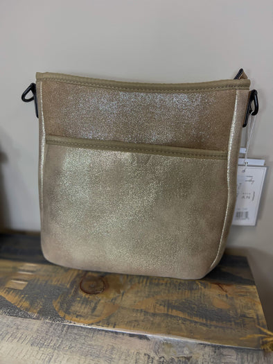 The Dru Crossbody In Gold