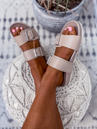 The Brooke Sandal in Nude