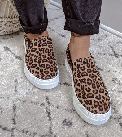 Leopard Slip on Sneaker