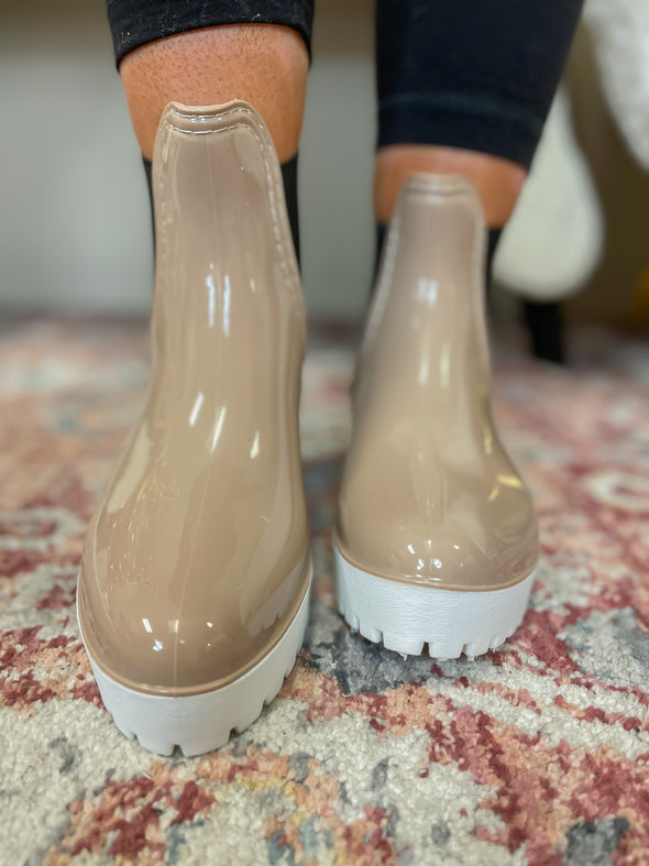 Nude Jelly Bootie