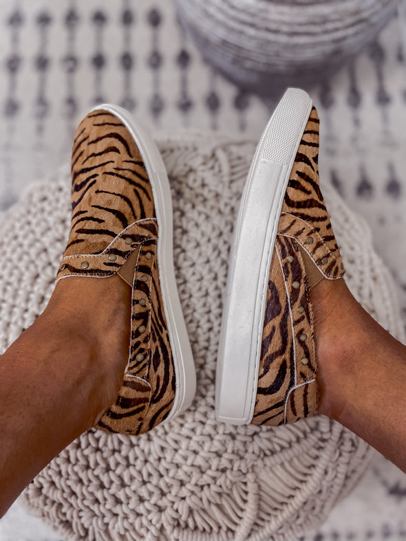 Corkys Pine Top Tiger Slip on Sneaker