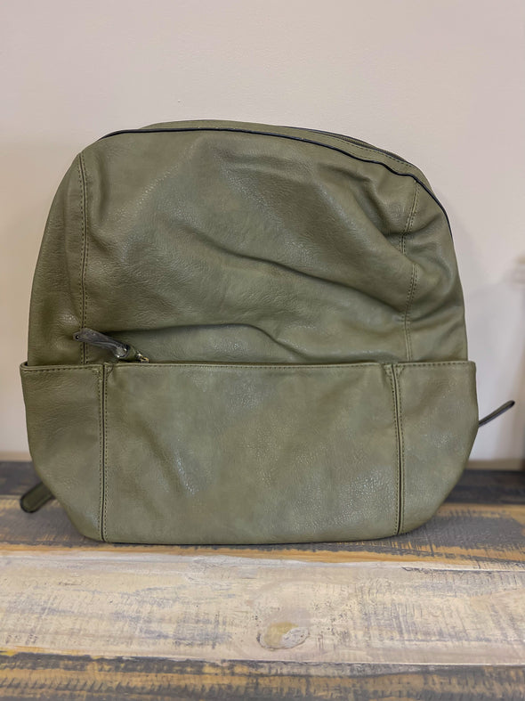 The James Backpack In Olive