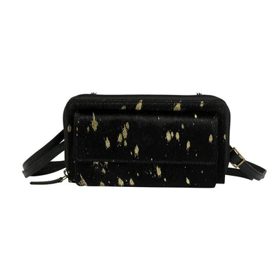 Golden Flecks Wallet by Myra Bag