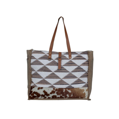 Rhythmic Shapes Weekender Bag by Myra Bag