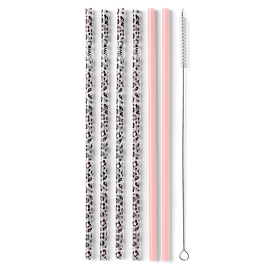 Swig Reusable Straw Set in Several Prints